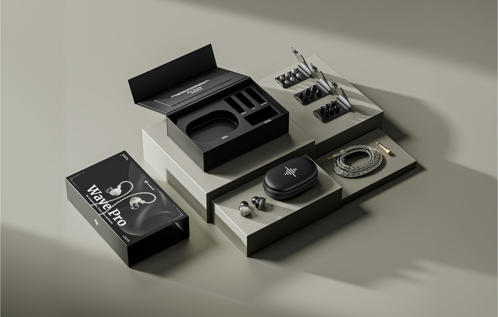 Soundbrenner Pulse com acessórios