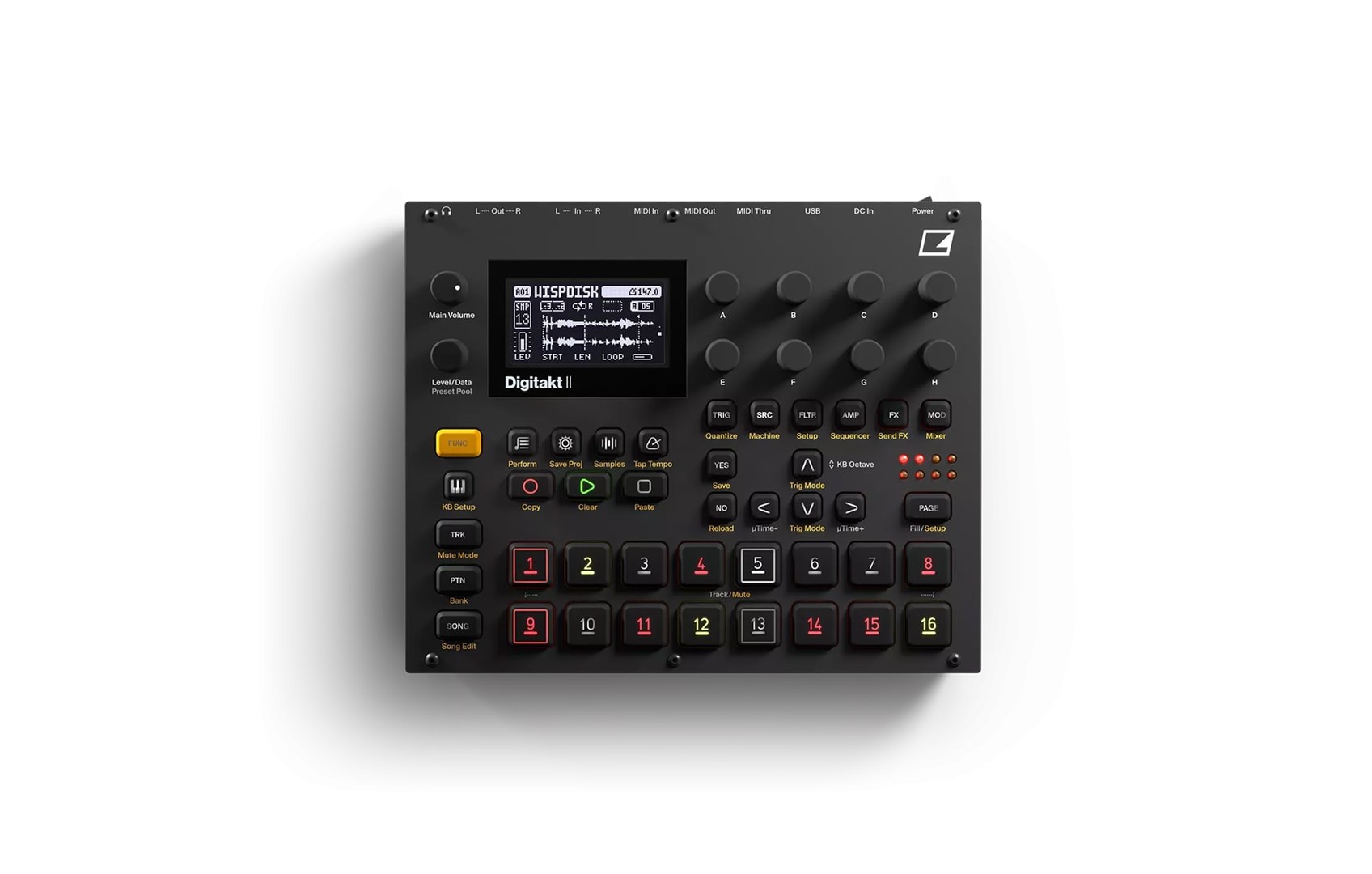 Elektron Digitakt II sampler